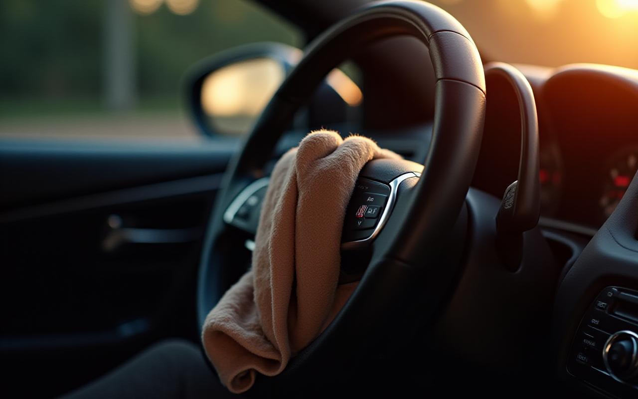 Interni di un'auto di lusso curati nei minimi dettagli